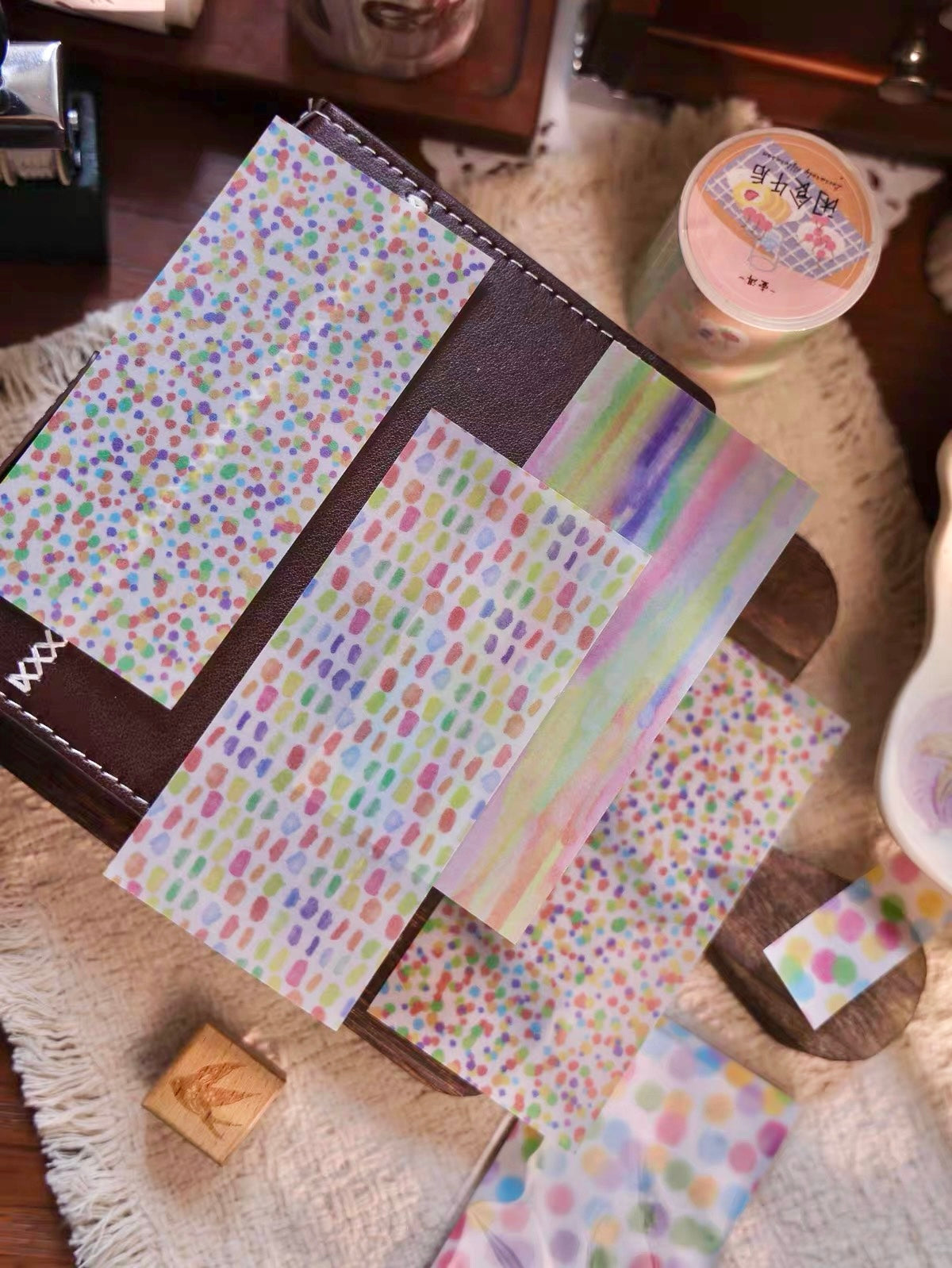 NEW! Yier Studio - Rainbow | Tracing Paper | 30 Sheets Note Pad| Ephemera Paper