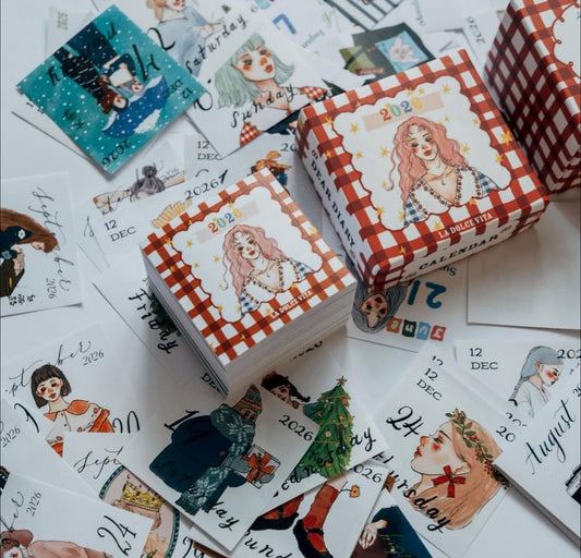 COMING SOON! La Dolce Vita - 2026 Mini Calendar | Journaling Accessories | Desk Decor ( ETA the end of November ))