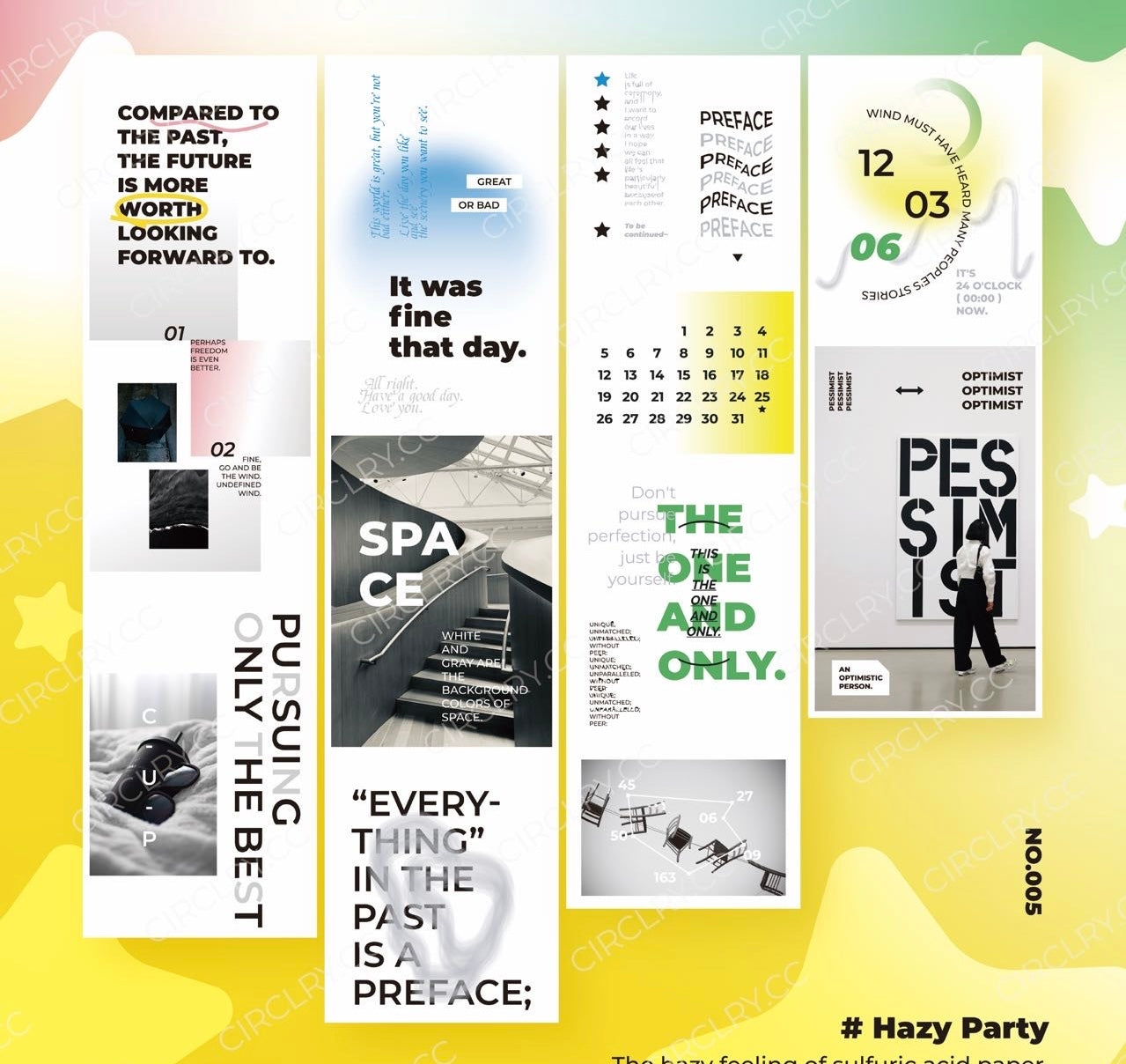CC's Vol.5 - Pursuing Only The Best | 7cm Tracing Paper Tape | NON Stick | No Release Paper