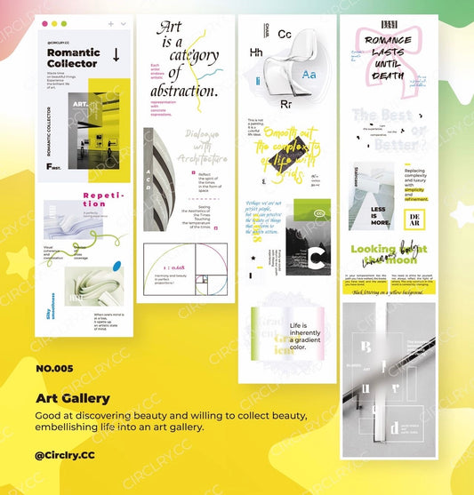 CC's Vol.5 - Art Gallery | 7cm Dowling Paper Tape | NON Stick | No Release Paper