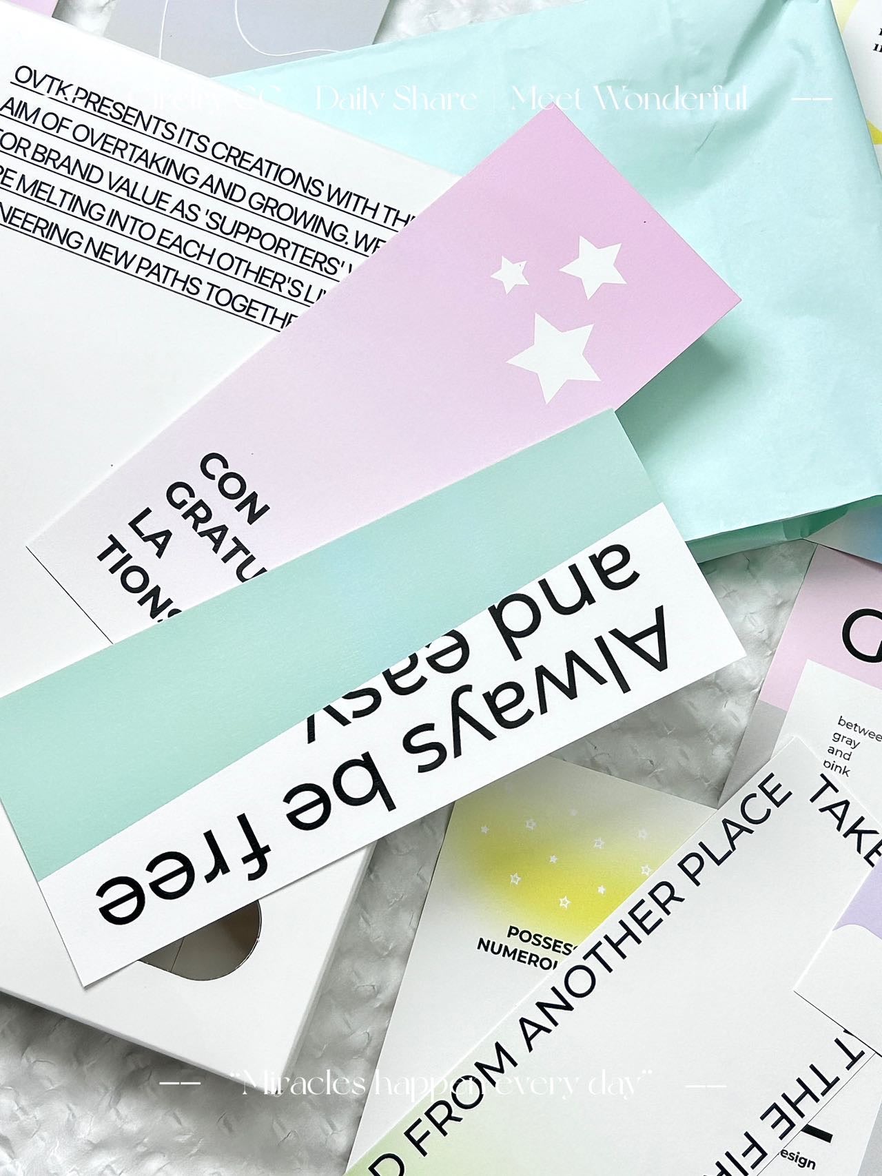 CC's design - Less Is More | 40pcs Paper Set | Ephemera Paper