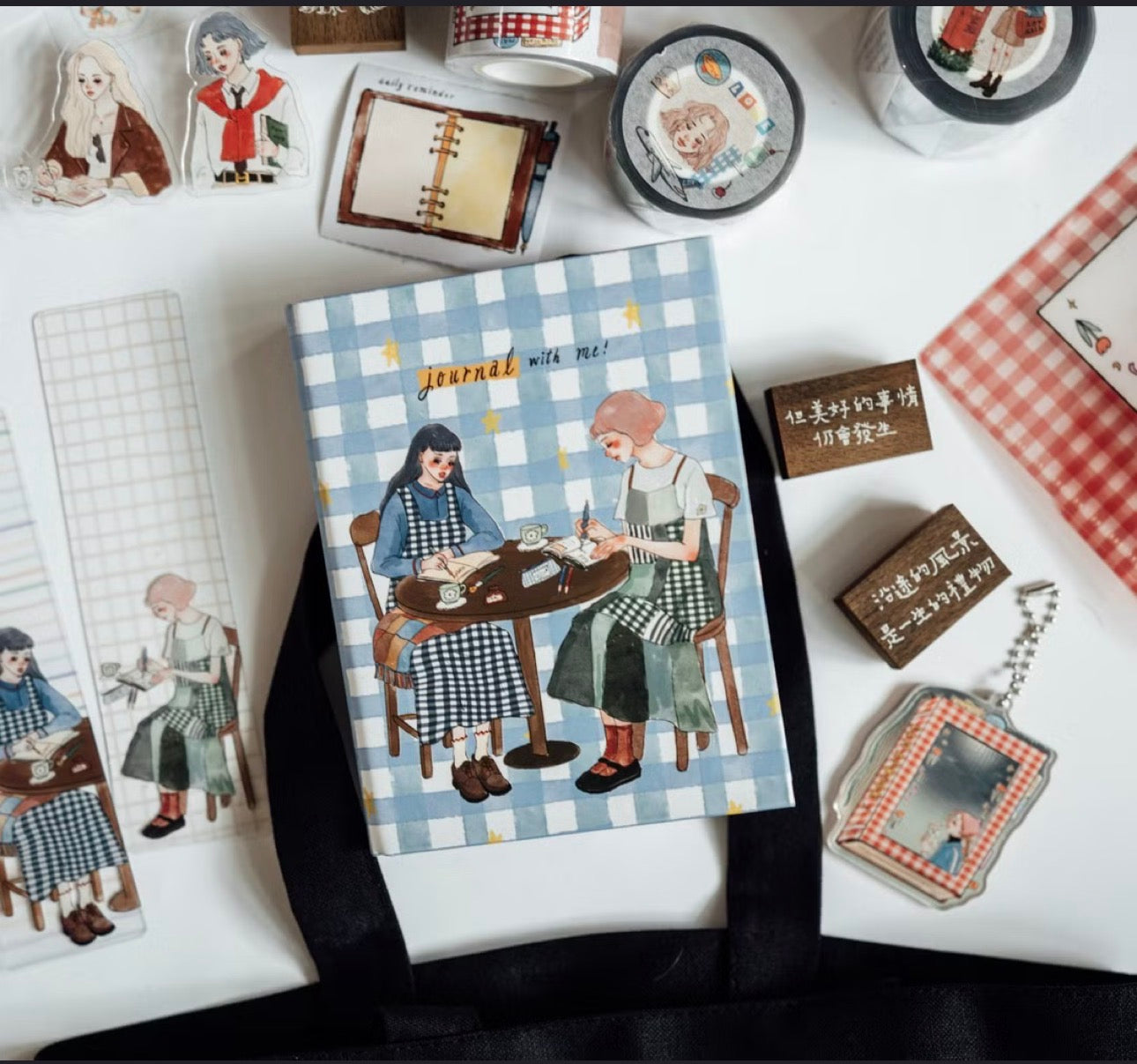 NEW! La Dolce Vita - Journal with Me | Hardcover | M6 Ring Planner | Journaling Accessories