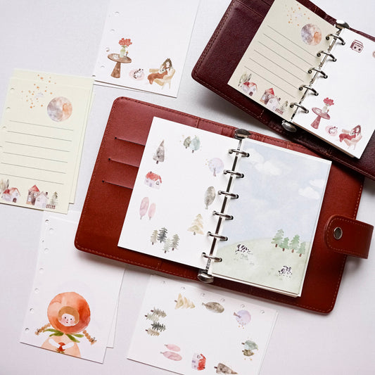 NEW! Jennyuanzi Studio - Spring Letter | A7 Size | 25pcs Memo Pad | Ephemera Paper