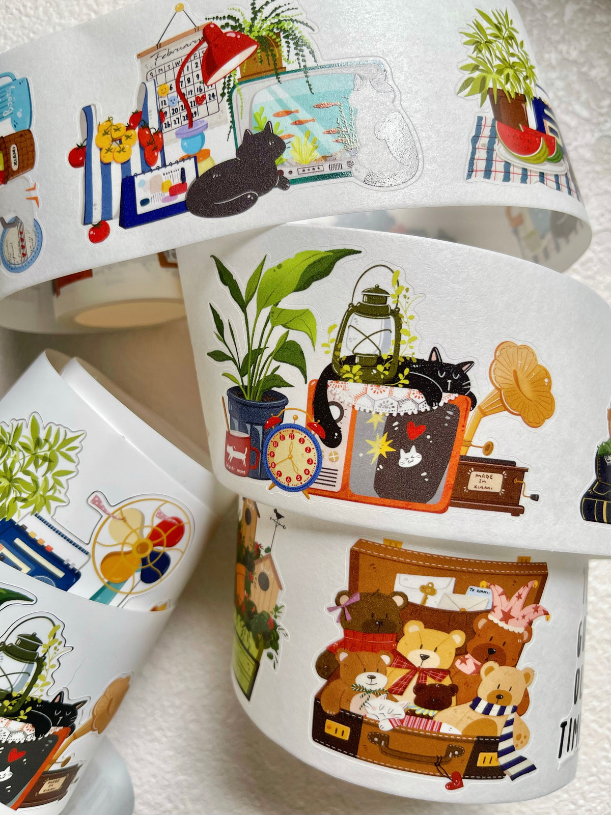 NEW! Xiami Studio - Little Moments | Kiss-cut | 6cm Tape | Release Paper | 5M