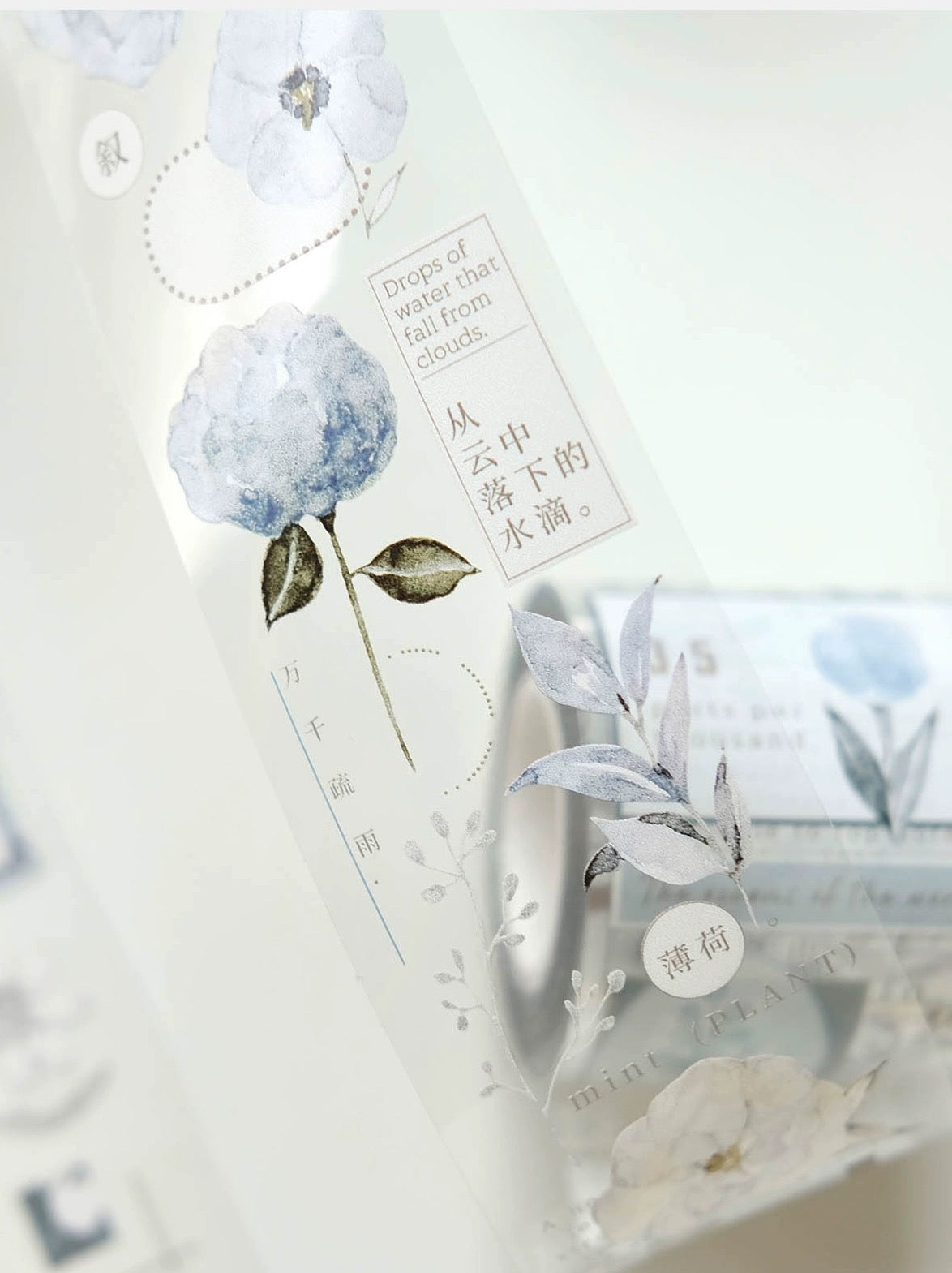 Freckles Tea Vol.3 - Summer Rain | 4cm Tape | Release Paper