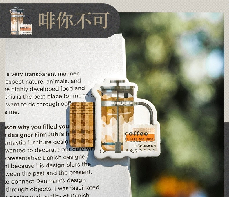 TJG - Coffee Bookmark | Journaling Accessories