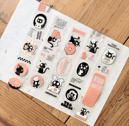 NEW! Neverland - Luna Dessert Lab | Kiss-cut | 4cm PET Tape | Release Paper | 5M