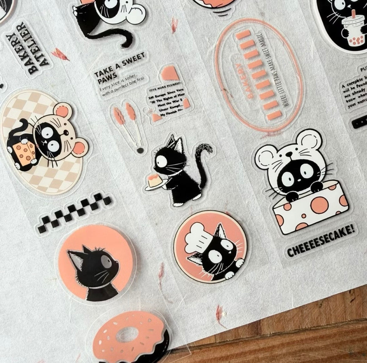 NEW! Neverland - Luna Dessert Lab | Kiss-cut | 4cm PET Tape | Release Paper | 5M
