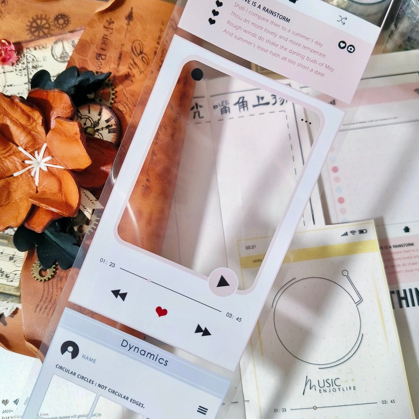 NEW! YQYH Studio - Frames | Kiss-cut | 7.5cm PET Tape | Release Paper | 6M