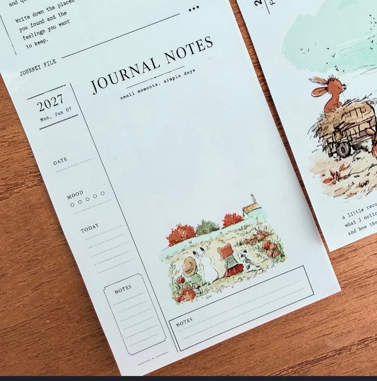 NEW! Neverland - Autumn Journal | 5.5cm PET Tape | Release Paper | 10M