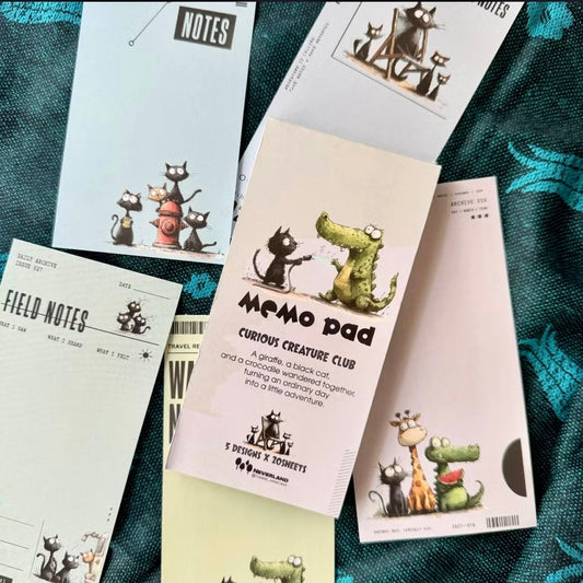 NEW! Neverland - Memo Pad | 100 Sheets Notepaper | Ephemera Paper