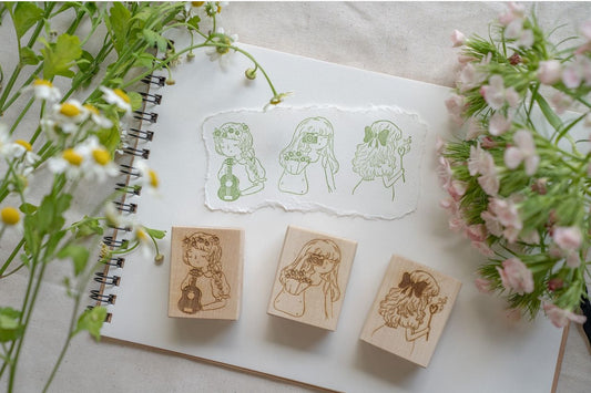NEW! Sho Littlehappiness | Rubber Stamps
