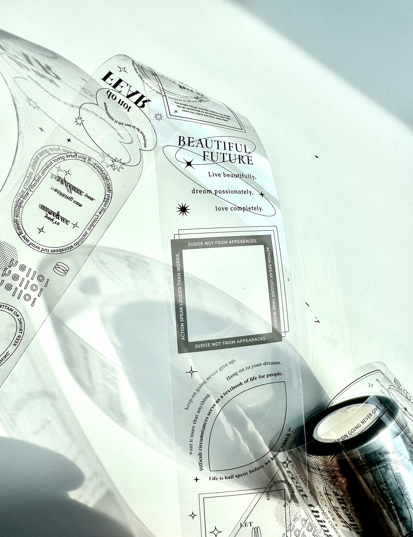 Asteroid B-610 - Aphorism - Outside | 4.5cm Glossy PET | Release Paper