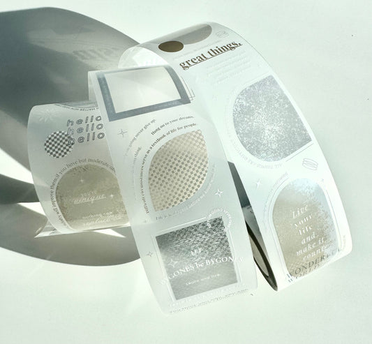 Asteroid B-610 - Aphorism - Inside | 4.5cm Matte PET | Release Paper