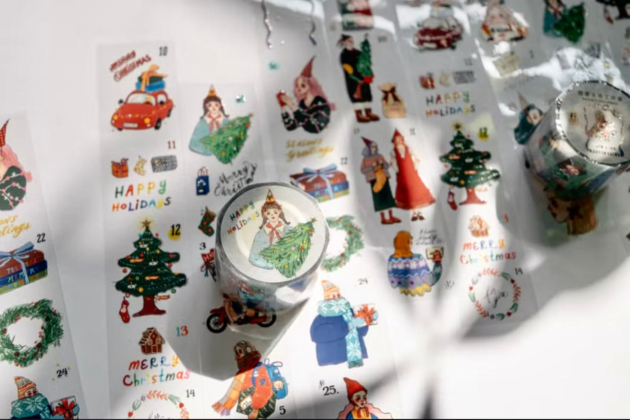 NEW! La Dolce Vita - Let's Countdown Together | 4cm PET Tape | Release Paper | 10M