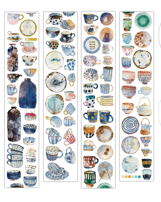 NEW! NuNu (DingDing) - No.1 Quiet Cup | Kiss-cut | 5cm Tape | Release Paper | 5M