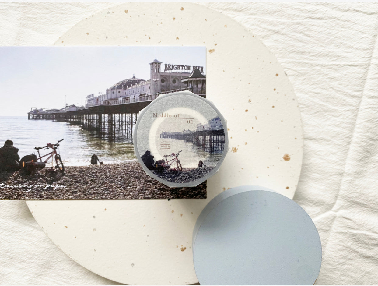 TOP Studio - Journey Vol.2 - Middle of _01 | 5cm PET Tape | Release Paper