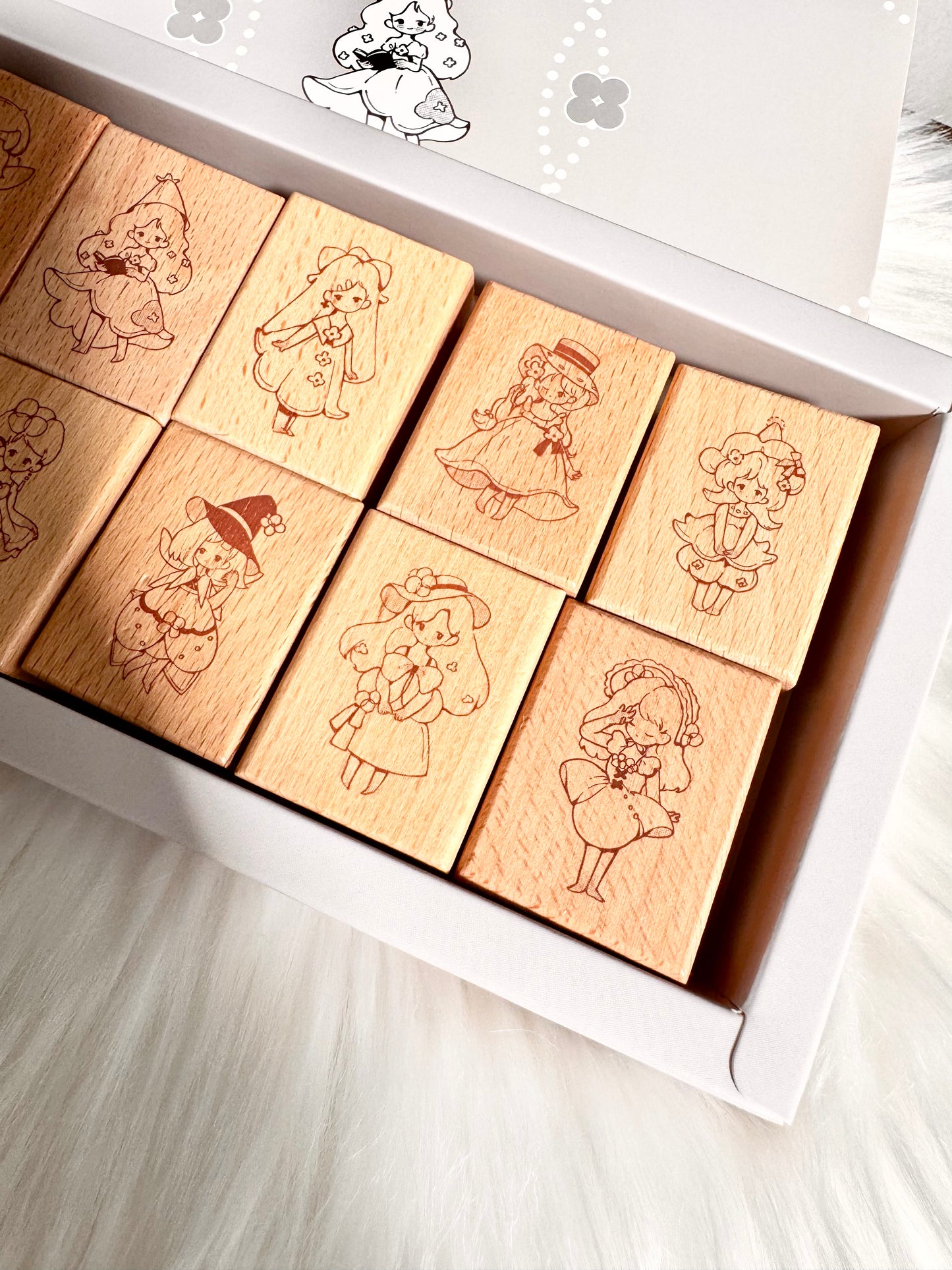 NEW! Freckles Tea Vol.4- | Rubber Stamp Sets
