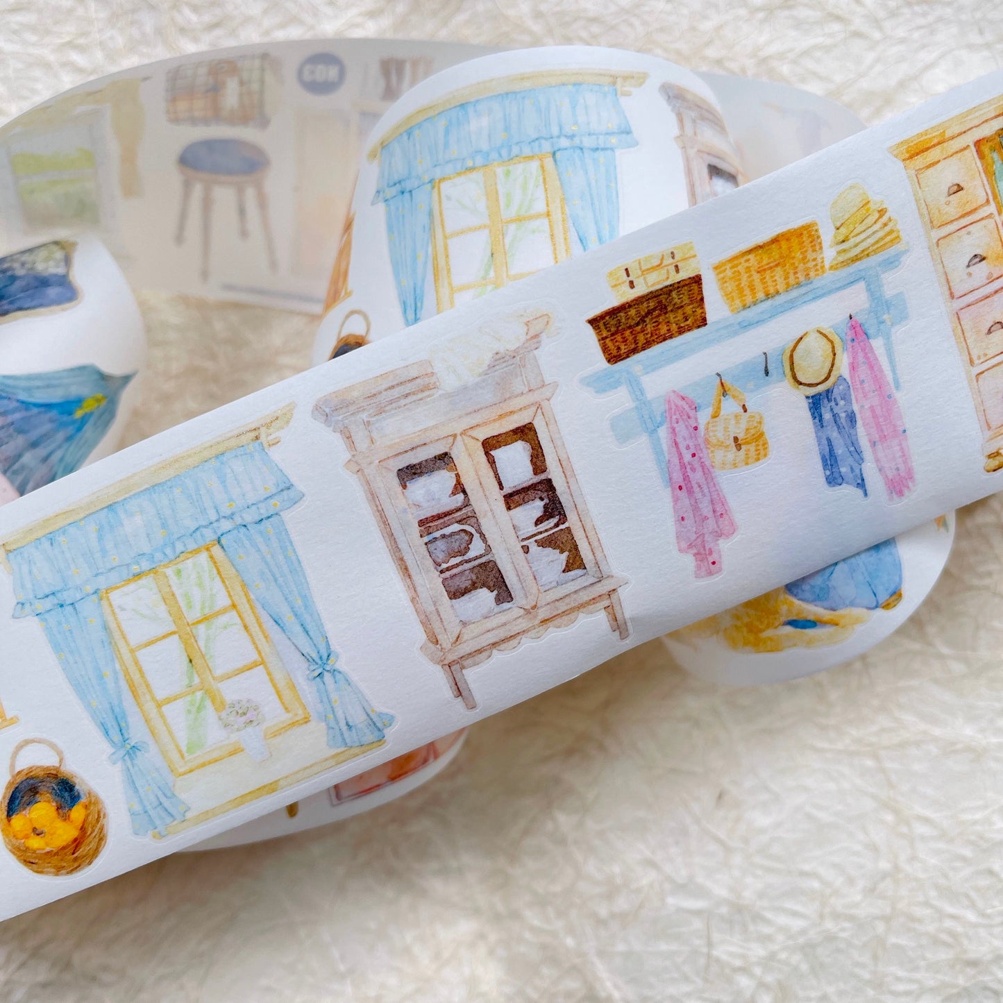 NEW! NuNu (DingDing) - No.3 Quiet Space | Kiss-cut | 5.5cm Tape | Release Paper | 5M