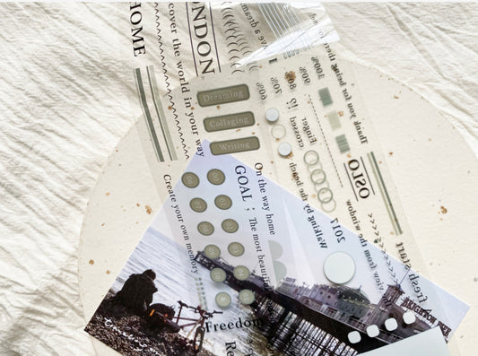 TOP Studio - Journey Vol.2 - Middle of _01 | 5cm PET Tape |  Release Paper