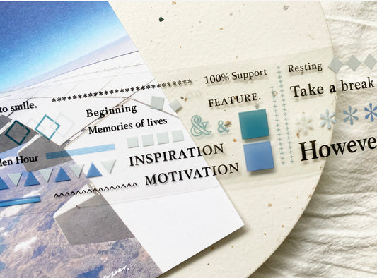 TOP Studio - Journey Vol.2 - Middle of _02 | 5cm PET Tape |  Release Paper