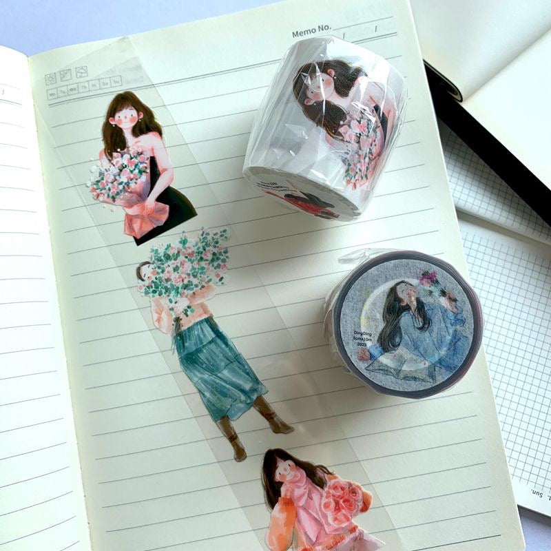 DingDing - No.1 - 142 | 5cm PET Tape | Release Paper
