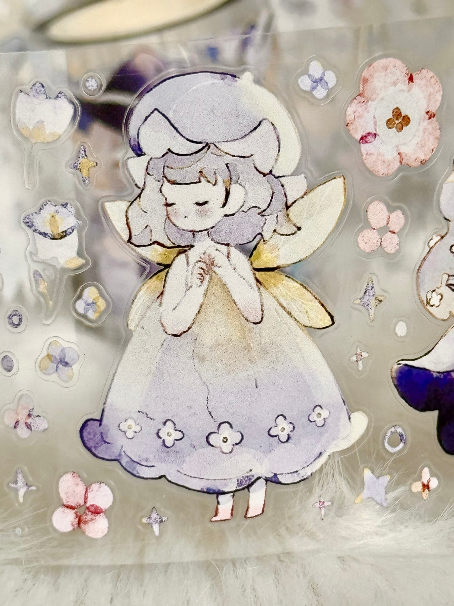 Freckles Tea Vol.4 - Flower Fairy | Kiss-cut | 6cm Tape |  Release Paper | 5M