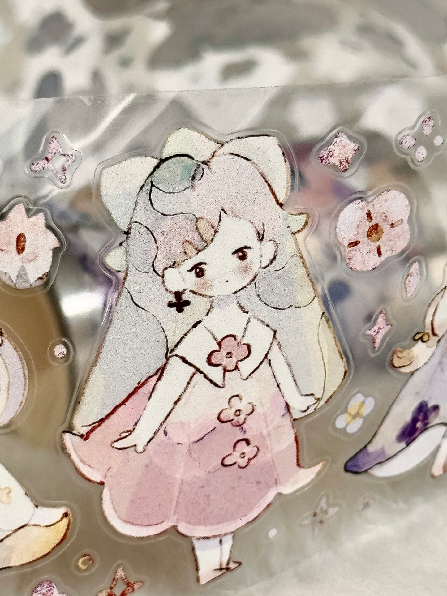 Freckles Tea Vol.4 - Flower Fairy | Kiss-cut | 6cm Tape |  Release Paper | 5M