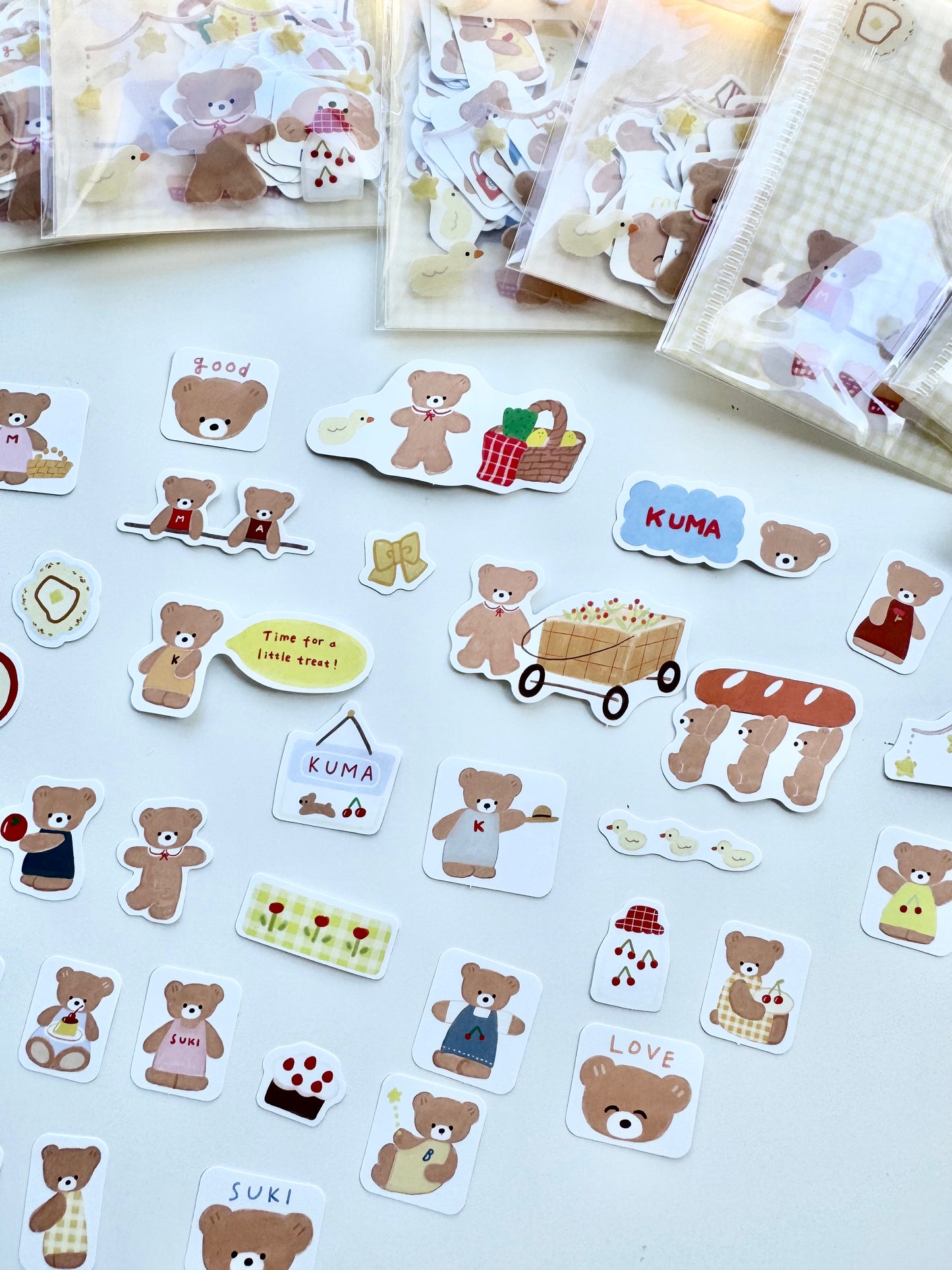 NEW! Lazy Home X Ranmyu - October Collection | Sticker Pack with a Pouch | Stickers