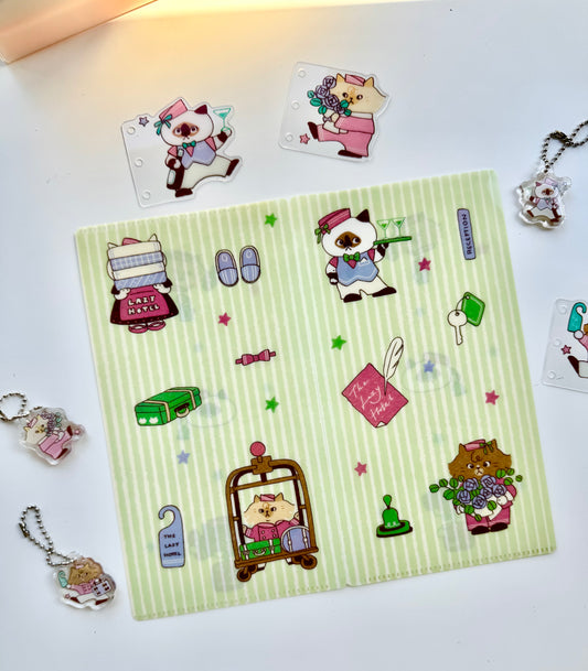 NEW! Lazy Home X Idiot_sandwich | Receipt Holder | TN Organizer | Journaling Accessories