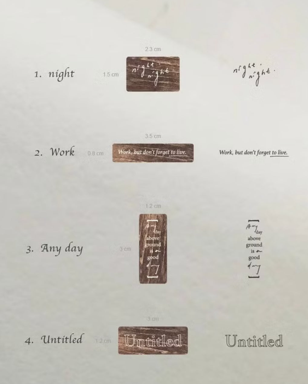 Pion - Deco Vol.2 | Rubber Stamps