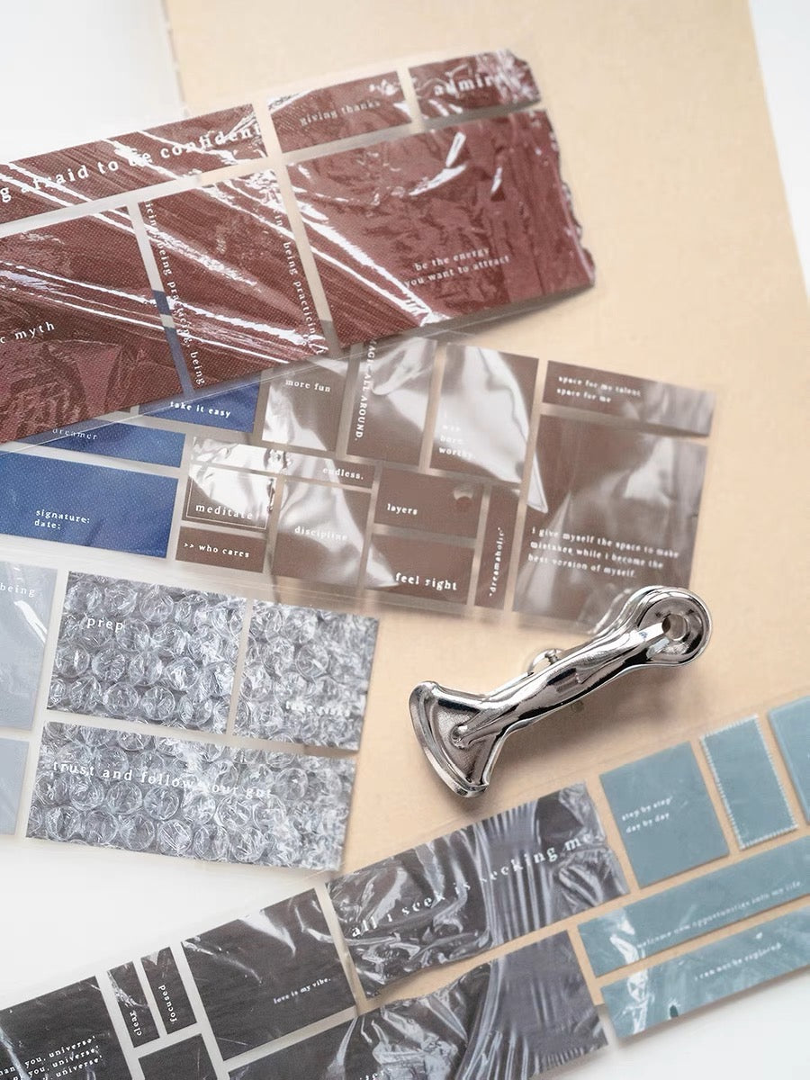 Jr.journal - Solid Tag | 5cm PET Tape | Release Paper