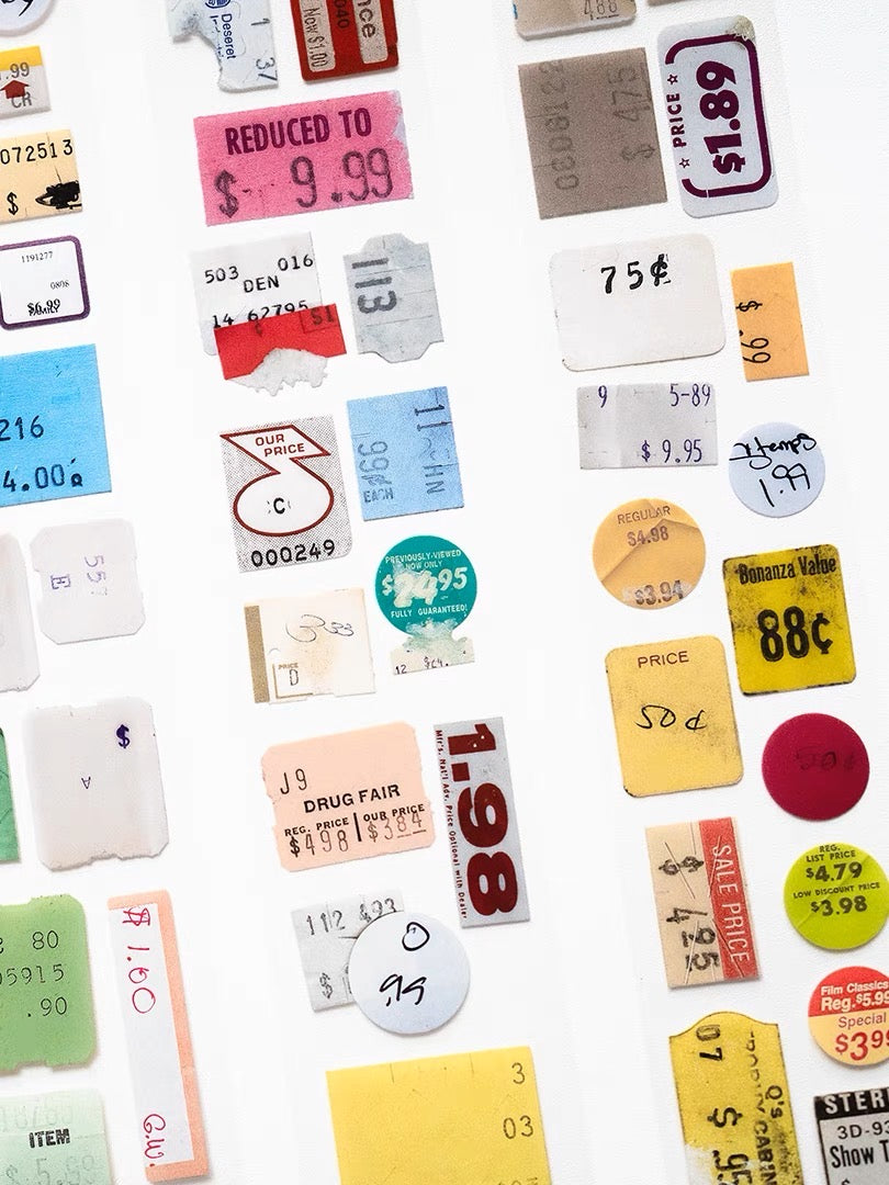 Jr.journal - Price Tag | 4cm PET Tape | Release Paper
