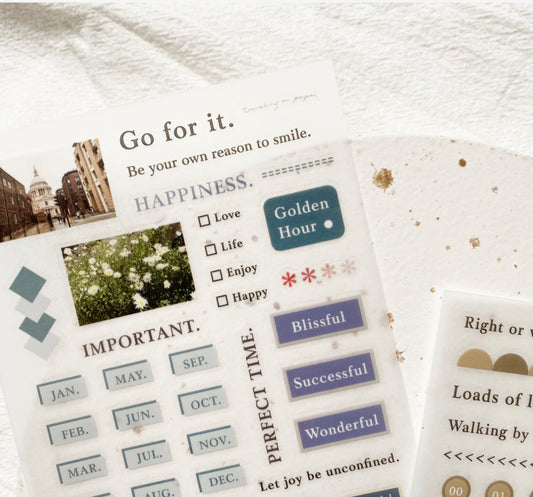 TOP Studio - Mil Of _ | 2 Sheets | Rub On Sticker