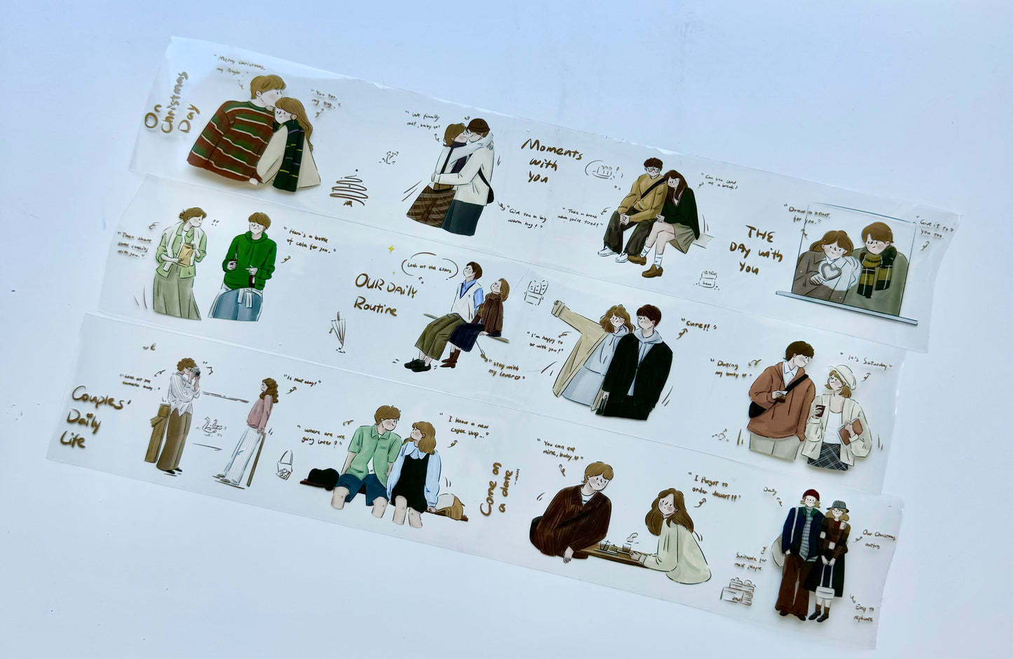 NEW VERSION!! Wendy Studio - Be Together | Kiss-cut | 6cm PET Tape | Release Paper |5M
