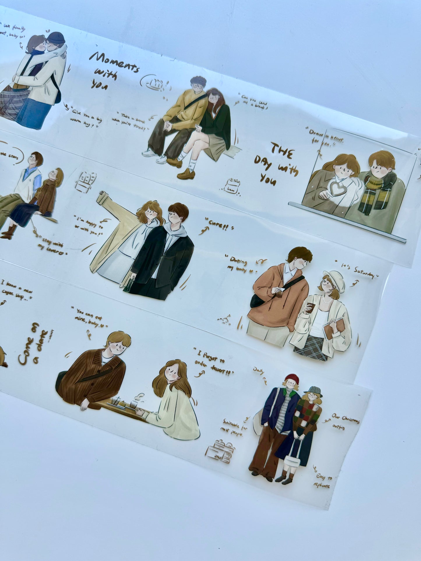 NEW VERSION!! Wendy Studio - Be Together | Kiss-cut | 6cm PET Tape | Release Paper |5M