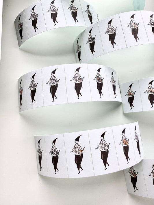 NEW! Modaizhi - Meow Meow | Label Sticker Tape