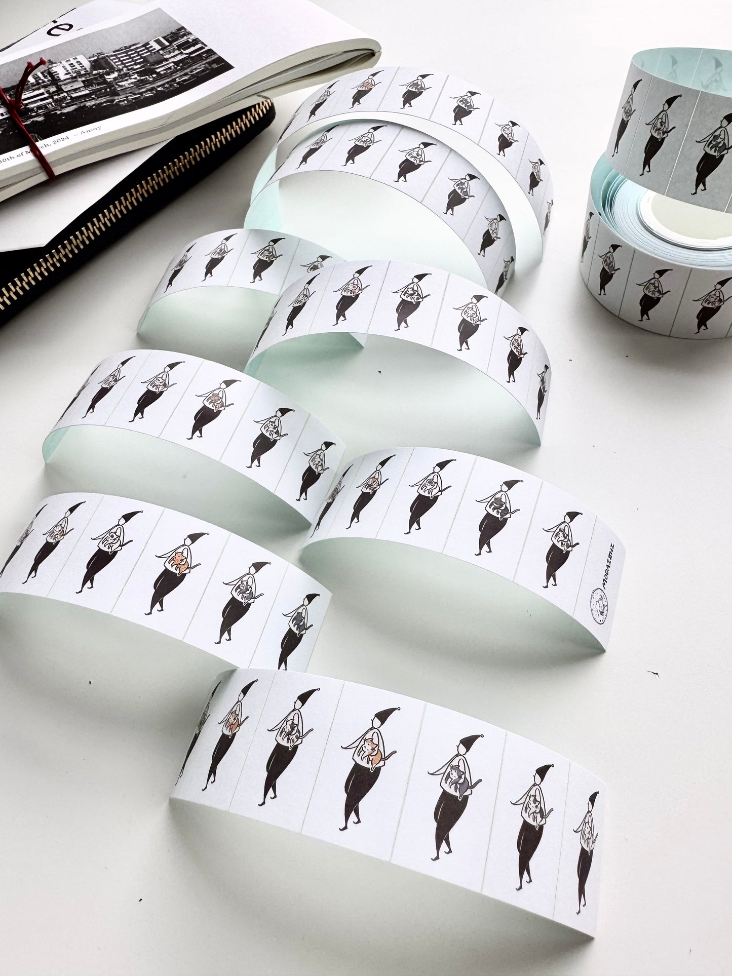 NEW! Modaizhi - Meow Meow | Label Sticker Tape