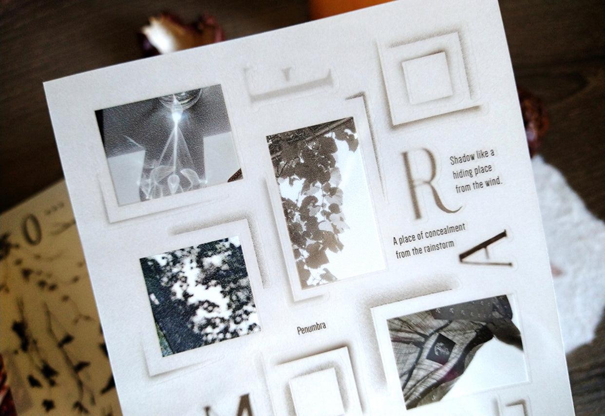 Siyun - Shadow | 2 Sheets | Rub On | Print On Sticker