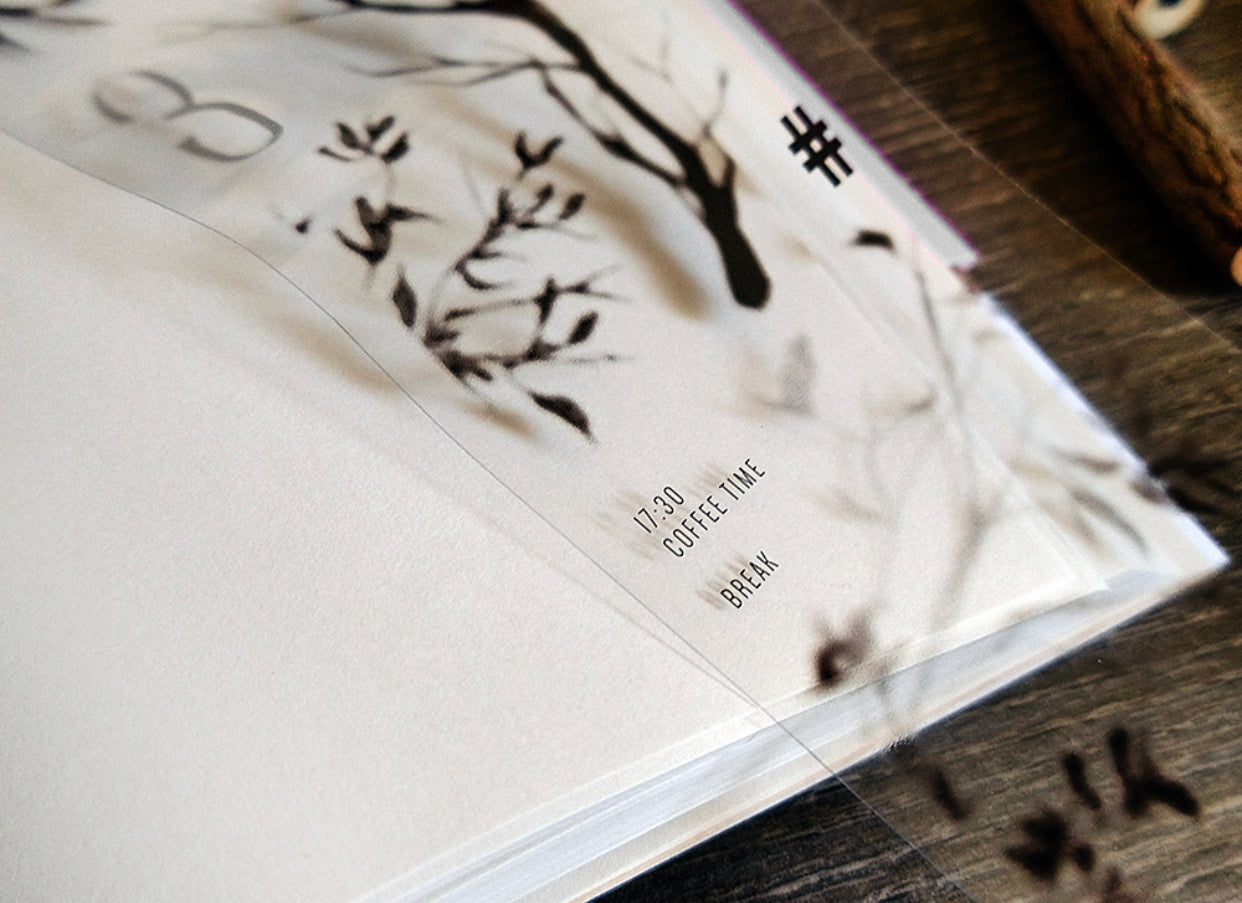 Siyun - Shadow Of Trees | 5cm PET Tape | Release Paper