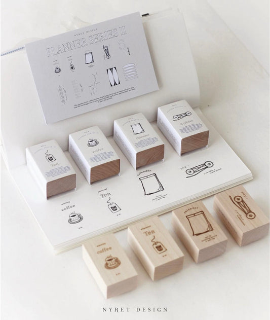 Nyret - Vol.8 Planner Series II Rubber Stamp