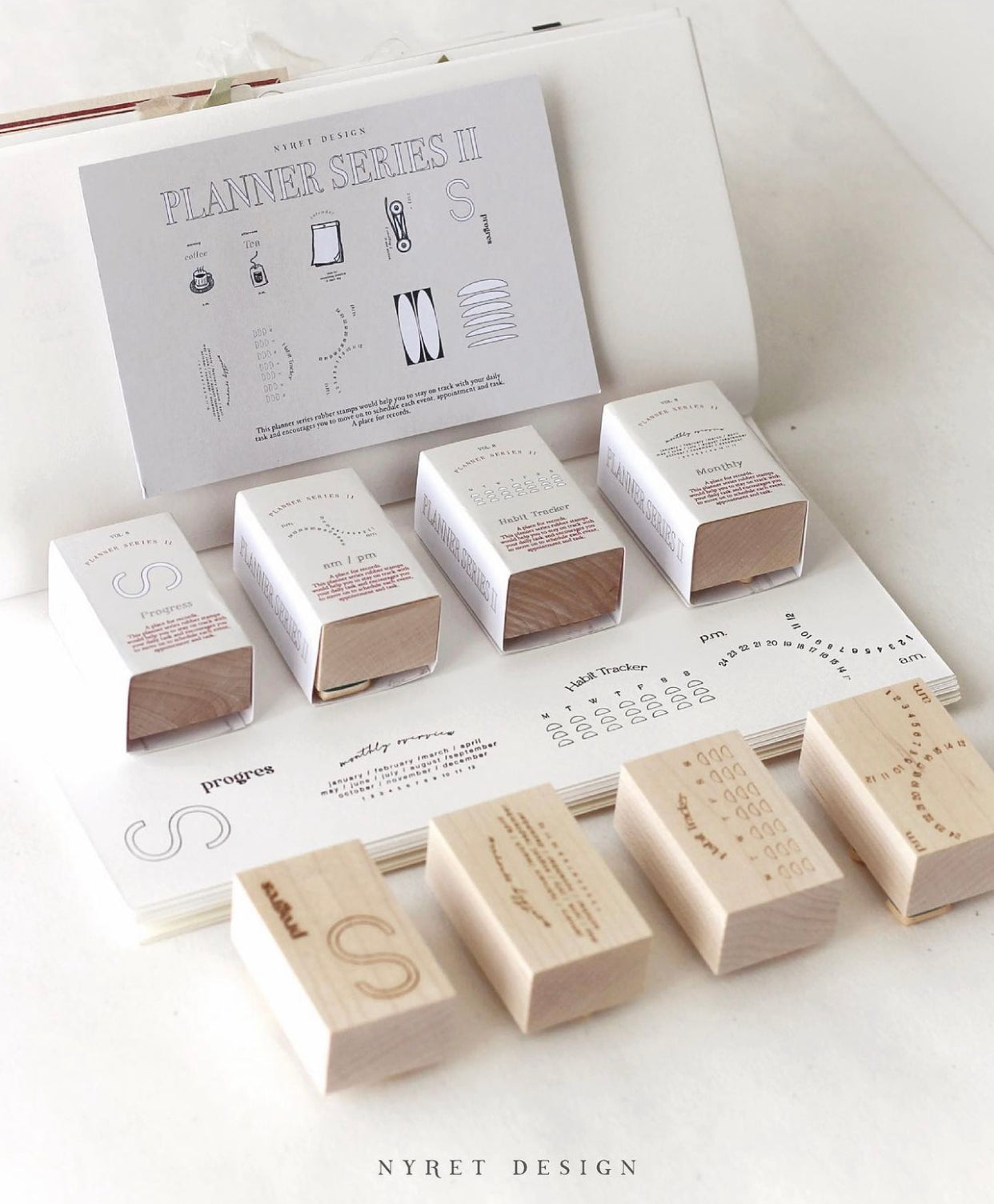 Nyret - Vol.8 Planner Series II Rubber Stamp