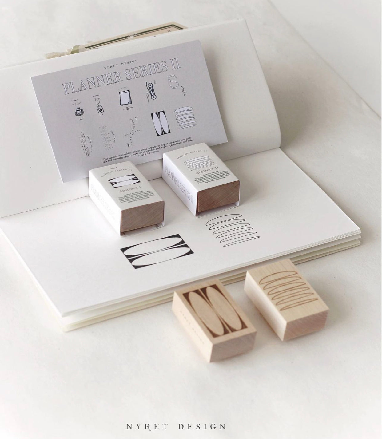 Nyret - Vol.8 Planner Series II Rubber Stamp