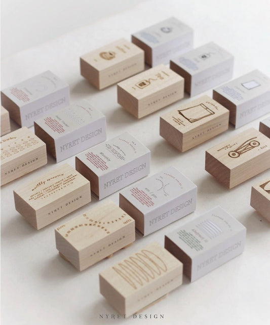 Nyret - Vol.8 Planner Series II Rubber Stamp