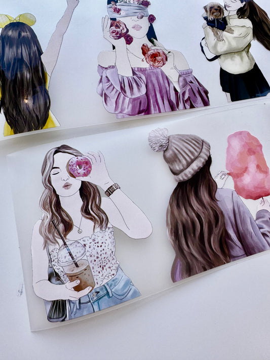 Everyday Blossom | 8cm PET Tape | Release Paper | 5M