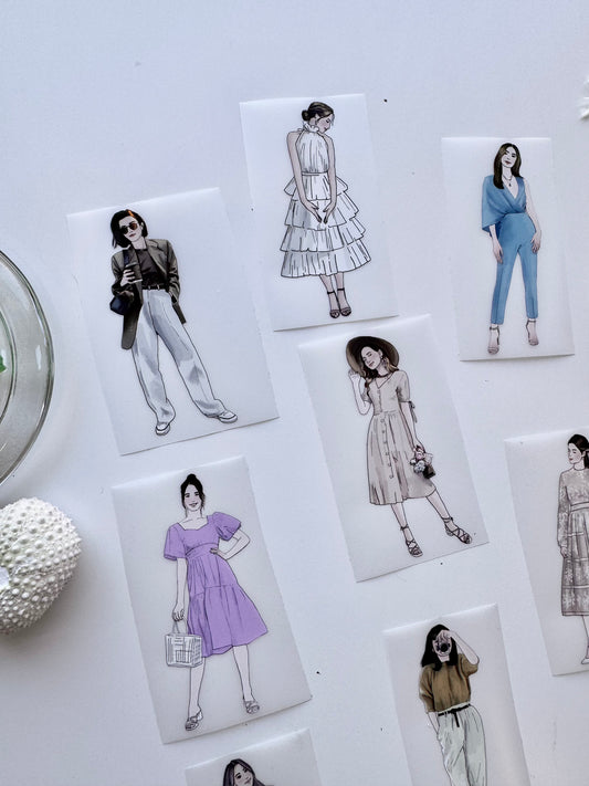 Discontinued!! The Journal Shop - All of Me A | 8cm PET Tape | Release Paper | 5M