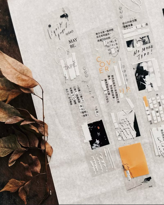 Somesortof.fern - Correction Tape | 3.5cm PET Tape | Release Paper