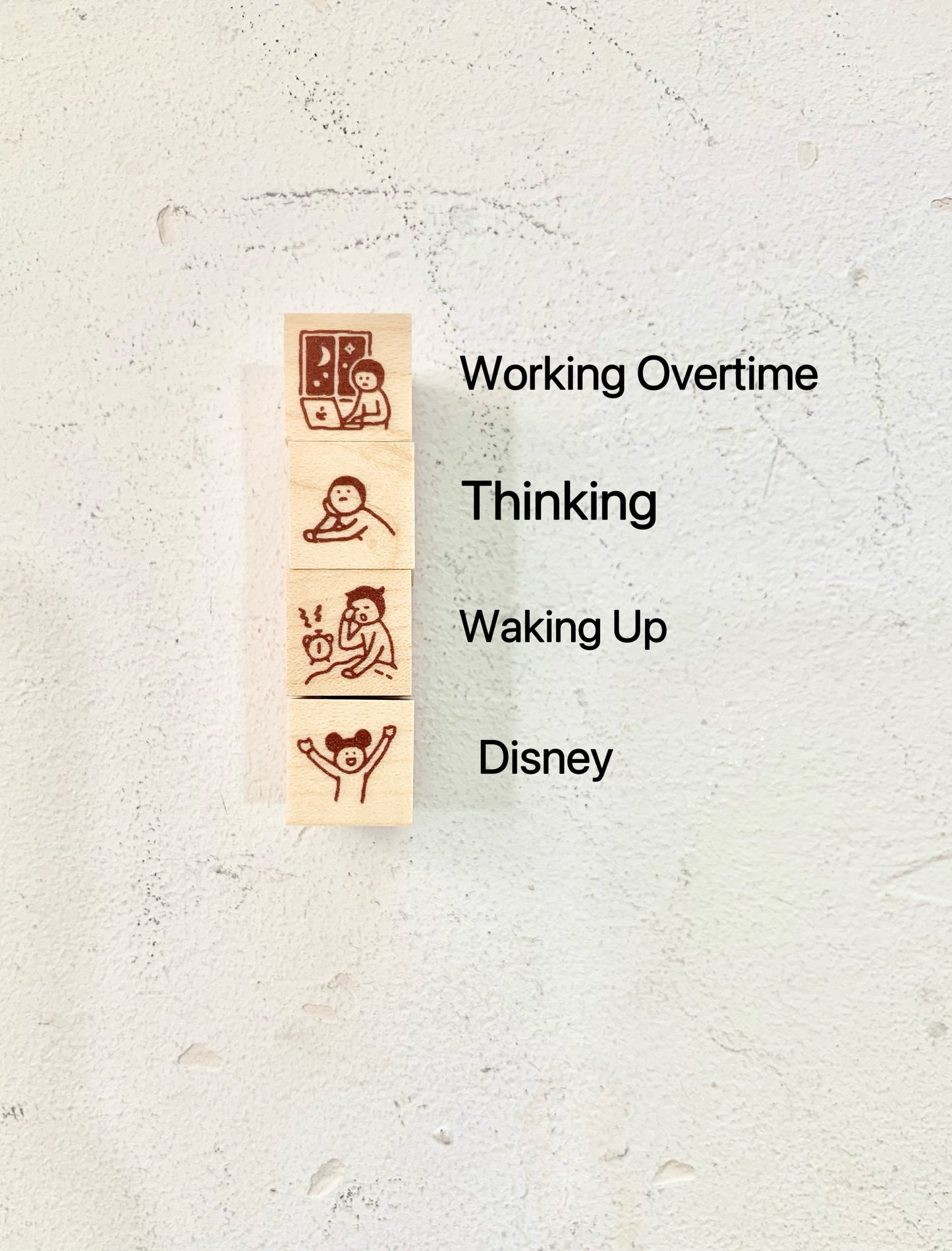 Littlelu - Mini stamp | (1.5cm) | Rubber Stamp