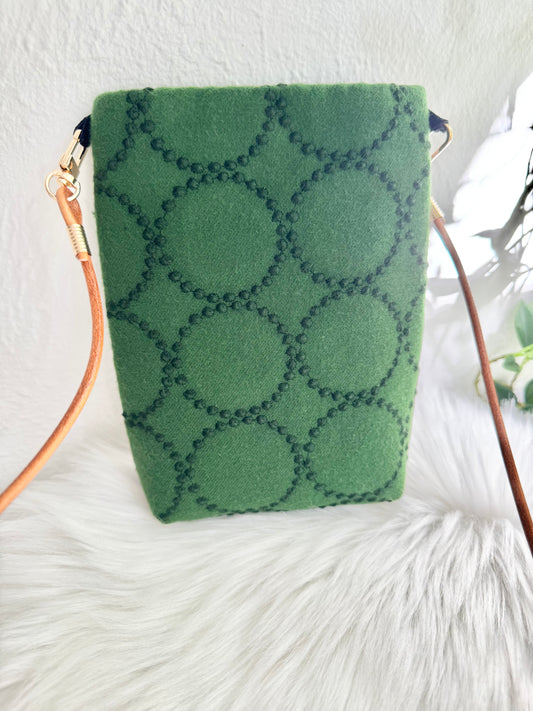 ESH Exclusive Collection - Phone Bag/ Small Crossbody Bag | Patchwork bag | Handmade Products | mina perhonen Fabric