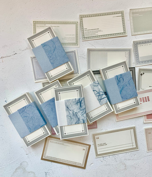 Ephemera Paper - Confess the Beginning | Note Pad | Special Paper